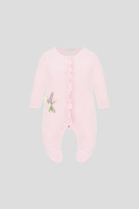 "Bouquet" Decor Velour Coverall