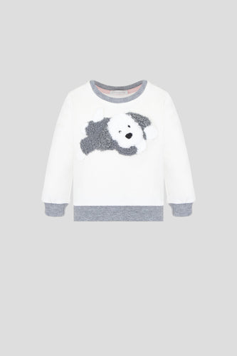 Fluffy Puppy Velour Sweatshirt