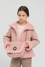 Load image into Gallery viewer, Faux Fur Jacket with a Bag