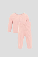 Cargar imagen en el visor de la galería, Cable Knit Sweater and Pant Set, Pink