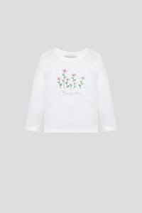 Flowers Printed Tee