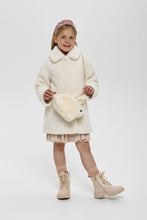 Load image into Gallery viewer, Sherpa Coat with Bunny Bag