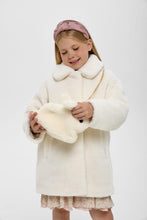 Load image into Gallery viewer, Sherpa Coat with Bunny Bag