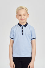 Load image into Gallery viewer, Contrast Collar Polo-Shirt