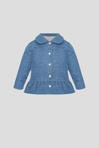 Soft Denim Jacket and Pants Set