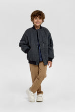 Load image into Gallery viewer, Zip Decor Warm Bomber