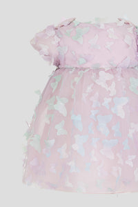 "Flying Butterflies" Dress and Headband Set