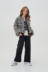 Sequins Tweed Bomber and Short Set