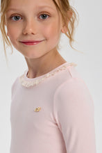 Cargar imagen en el visor de la galería, Lace Insert Jersey Blouse