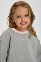 Load image into Gallery viewer, Lace Trim Sweatshirt And Skirt Set