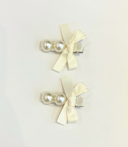 Pearl Decor Pins (2-Pack), Ivory