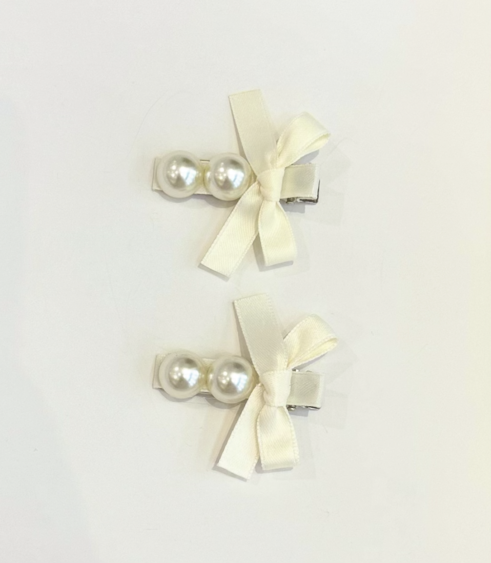 Pearl Decor Pins (2-Pack), Ivory