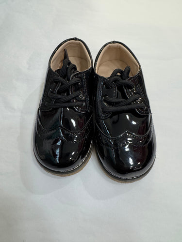 Patent Leather Classic Shoes, Black