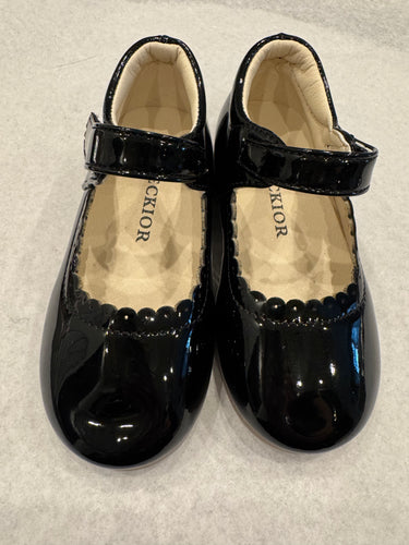 Mary Jane Flat Shoes, Black