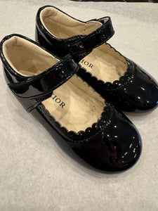 Mary Jane Flat Shoes, Black