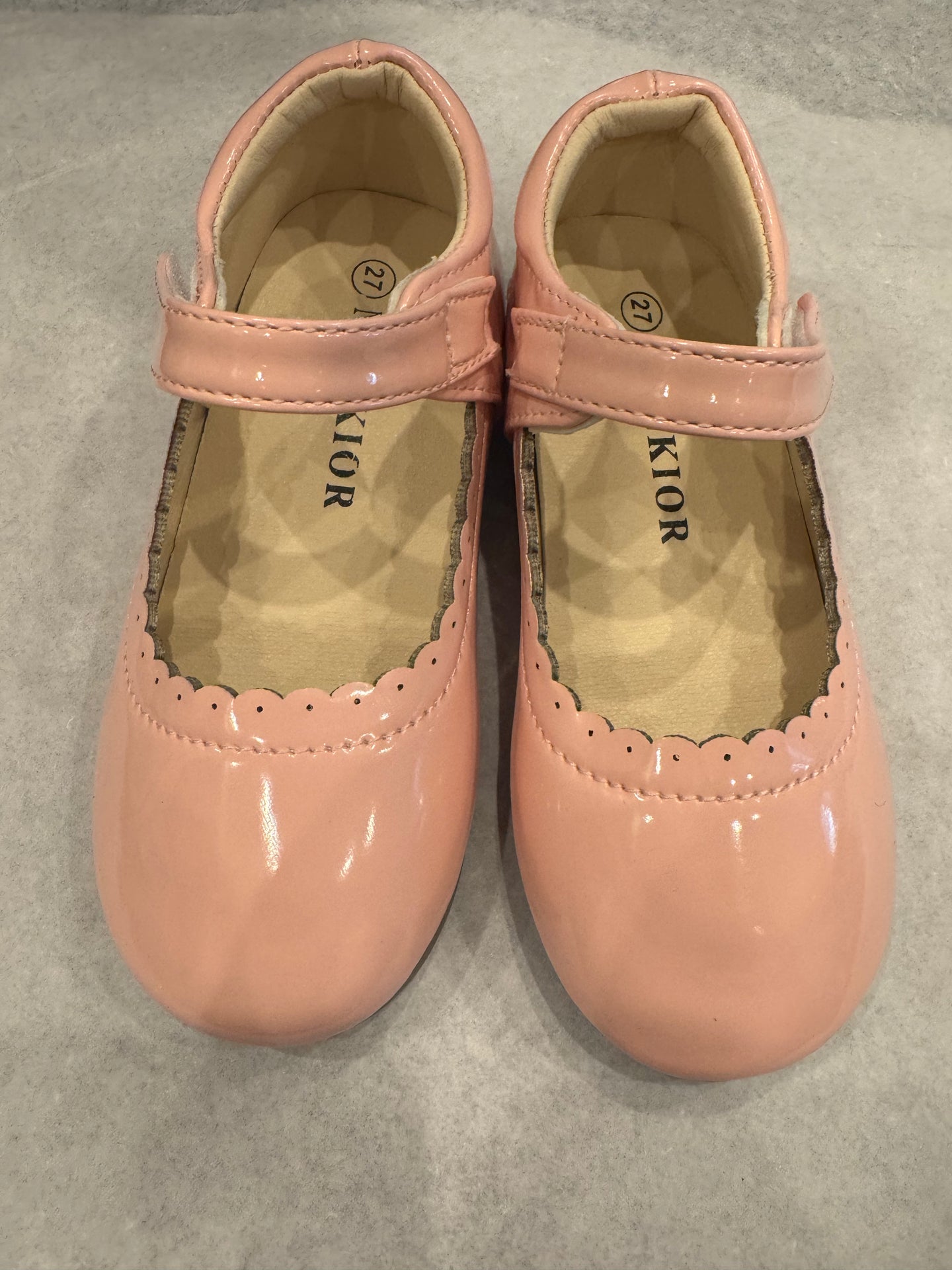 Mary Jane Flat Shoes, Pink