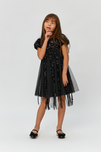 Cargar imagen en el visor de la galería, Sequins Top Fringe Dress