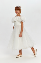 Cargar imagen en el visor de la galería, 3D Rose Decors Tulle Dress