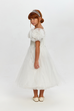 Cargar imagen en el visor de la galería, 3D Rose Decors Tulle Dress