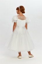 Cargar imagen en el visor de la galería, 3D Rose Decors Tulle Dress