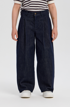 Load image into Gallery viewer, Faux Leather Sleeves Denim Jacket and Pant Set