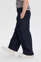 Load image into Gallery viewer, Faux Leather Sleeves Denim Jacket and Pant Set