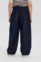 Load image into Gallery viewer, Faux Leather Sleeves Denim Jacket and Pant Set