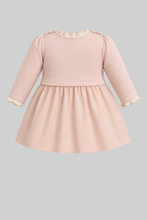 Load image into Gallery viewer, Knit Collar Combined Dress