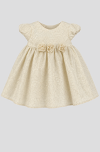 Cargar imagen en el visor de la galería, Floral Decor Brocade Dress