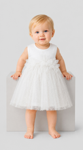 Cargar imagen en el visor de la galería, 3D Gardenia Decor Dress with Bloomer