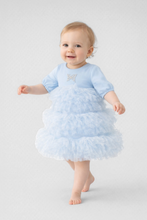 Load image into Gallery viewer, Rhinestone Butterfly Tulle Dress