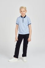 Load image into Gallery viewer, Contrast Collar Polo-Shirt