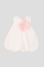 Load image into Gallery viewer, Balloon Skirt Dress with Petals