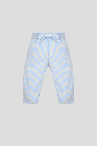 Front Bow Stripe Trousers