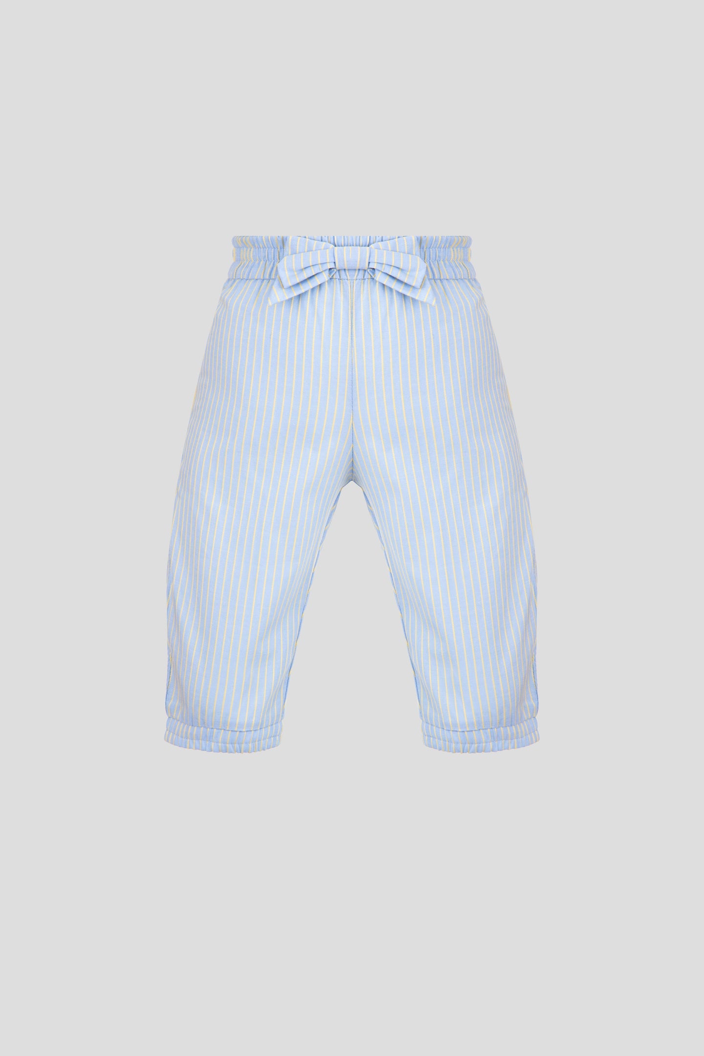 Front Bow Stripe Trousers