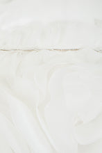 Cargar imagen en el visor de la galería, Satin Top Rosette Dress, White