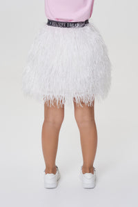Fluffy Banded Skirt