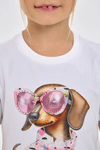 Load image into Gallery viewer, "Flower Power" T-Shirt and Bikers Shorts