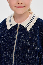 Load image into Gallery viewer, Two-Tone Velvet Bomber and Skirt Set