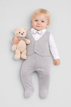 Load image into Gallery viewer, Vest and Bow-Tie Attached Overall