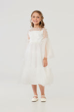 Load image into Gallery viewer, Wide Tulle Sleeves Dress