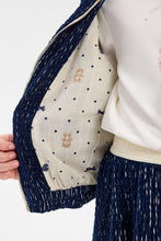 Load image into Gallery viewer, Two-Tone Velvet Bomber and Skirt Set