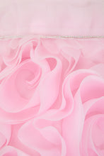 Cargar imagen en el visor de la galería, Satin Top Rosette Dress, Pink