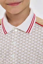 Load image into Gallery viewer, Logo Printed Polo and Shorts Set