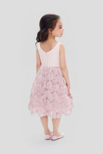 Load image into Gallery viewer, Fringe Skirt Sequins Dress