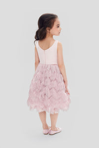 Fringe Skirt Sequins Dress