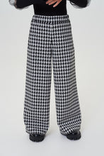 Load image into Gallery viewer, Hounstooth Wide Trousers