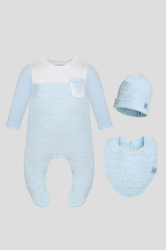 Overall, Bib and Hat Set