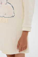 Cargar imagen en el visor de la galería, Fluffy Bunny Knit Dress
