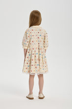 Cargar imagen en el visor de la galería, Lace Trim Printed Dress